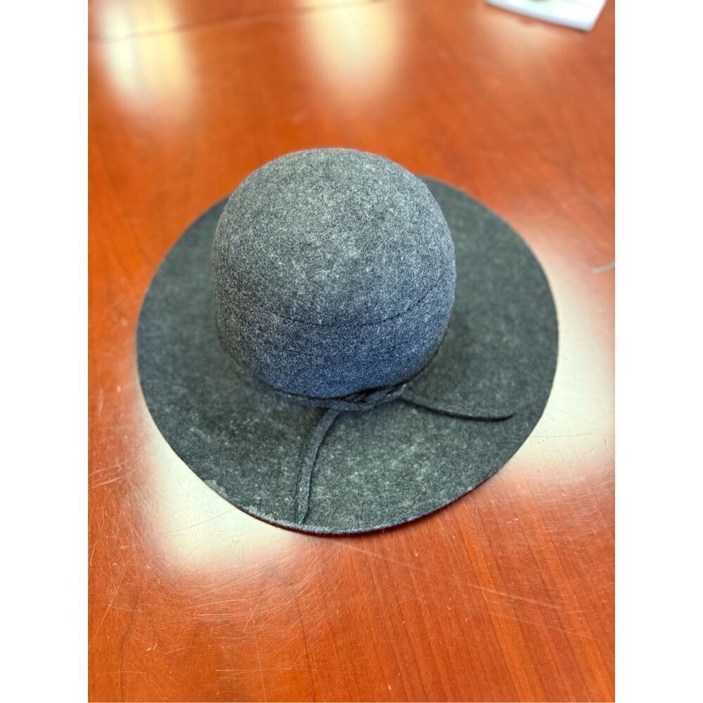 Vintage Callanan Italy Gray Wool Rimmed Hat O/S EUC